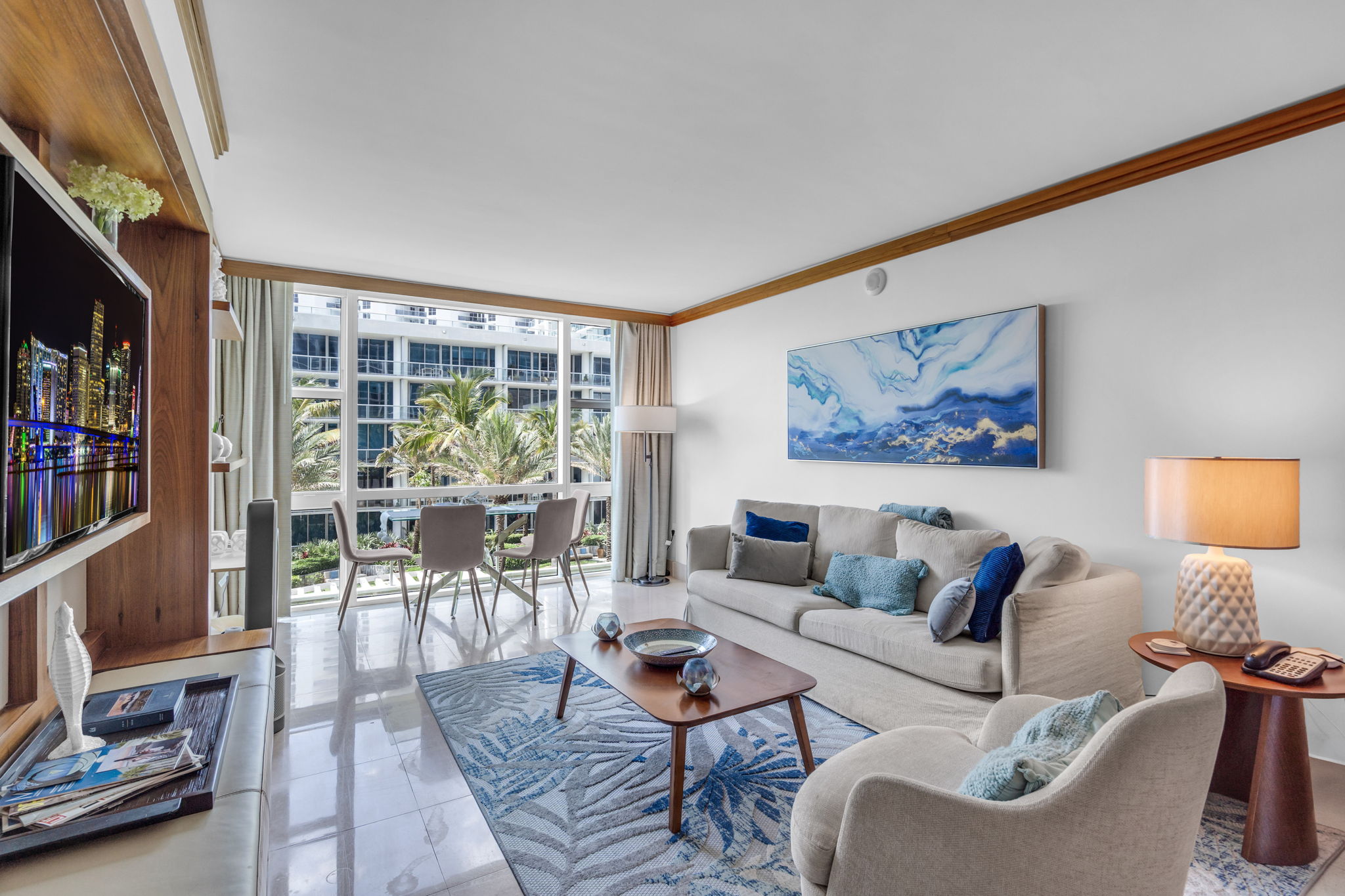 Partial Ocean View 1 Bedroom/ 2 Queens